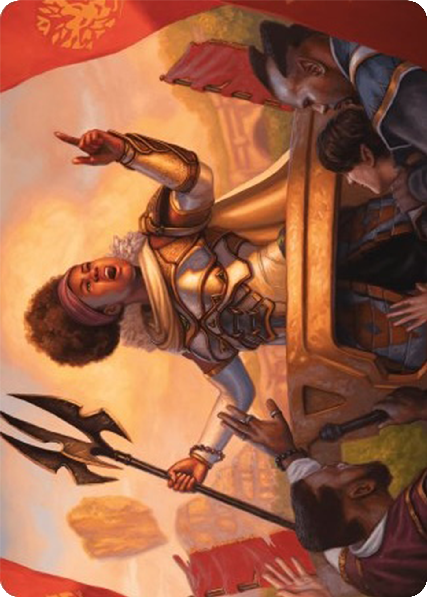 Recruiter of the Guard Art Card [Modern Horizons 3 Art Series]-1