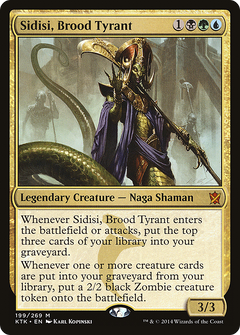 Sidisi, Brood Tyrant [Khans of Tarkir]-1