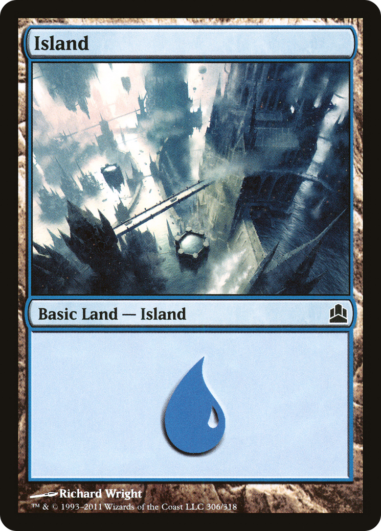 Island (306) [Commander 2011]-1