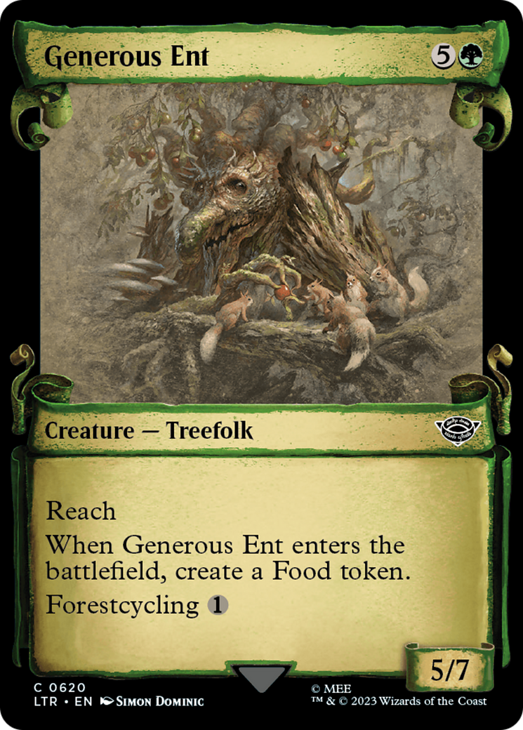 Generous Ent [The Lord of the Rings: Tales of Middle-Earth Showcase Scrolls]-1