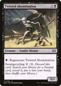 Twisted Abomination (2XM-111) - Double Masters Foil-1