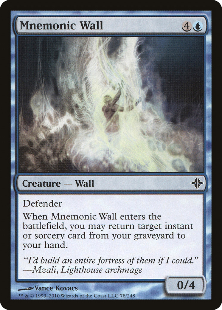 Mnemonic Wall [Rise of the Eldrazi]-1