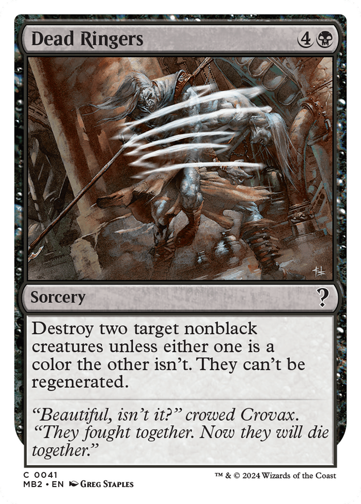 Dead Ringers (White Border) [Mystery Booster 2]-1