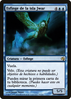 Sphinx of Jwar Isle (Spanish) - "Esfinge de la isla Jwar" (PS11-055) - Salvat 2011-1
