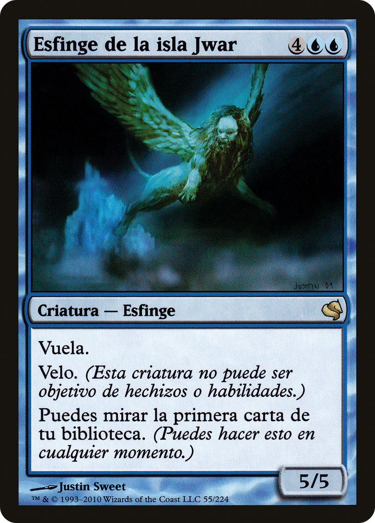 Sphinx of Jwar Isle (Spanish) - "Esfinge de la isla Jwar" (PS11-055) - Salvat 2011-1