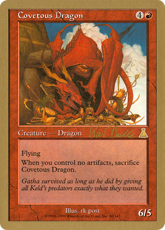 Covetous Dragon - 1999 Kai Budde (UDS) (WCD-) - World Championship Decks 1999-1