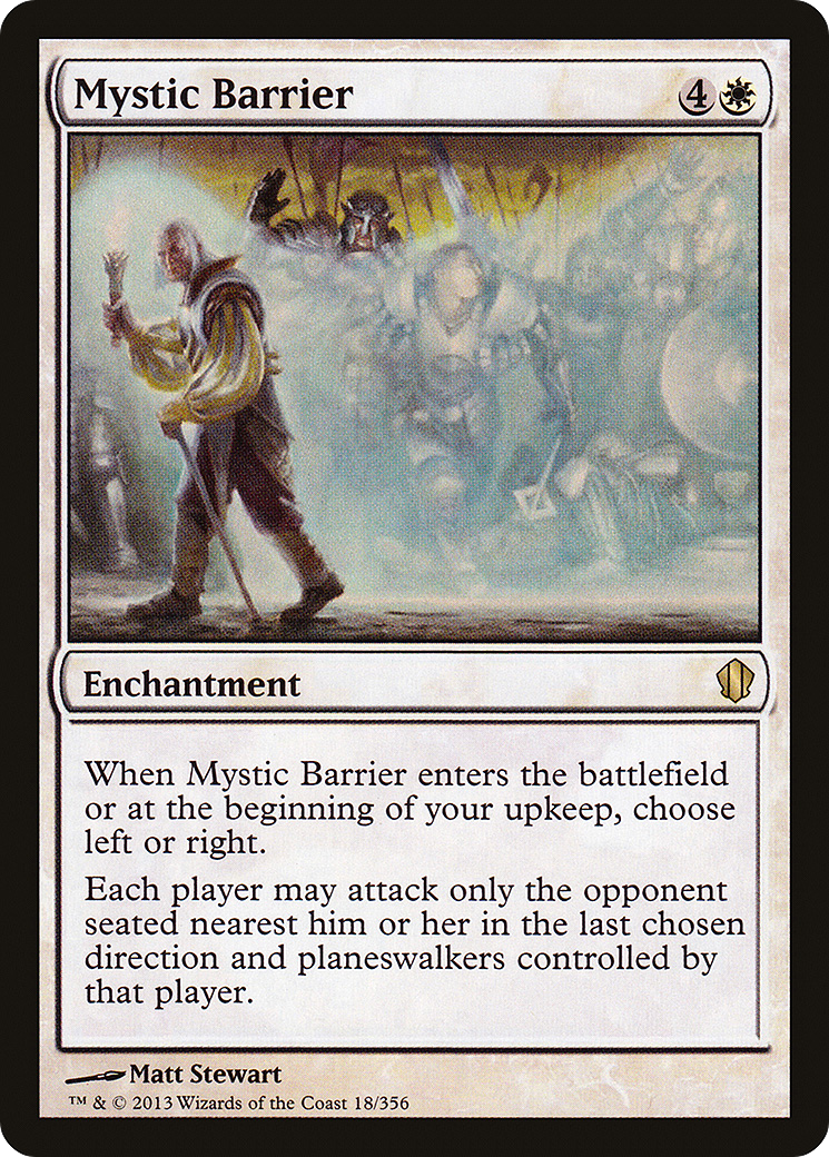 Mystic Barrier [Commander 2013]-1