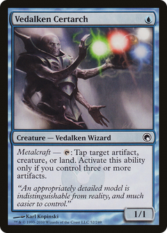 Vedalken Certarch (SOM-052) - Scars of Mirrodin-1