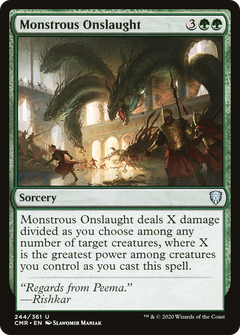 Monstrous Onslaught [Commander Legends]-1