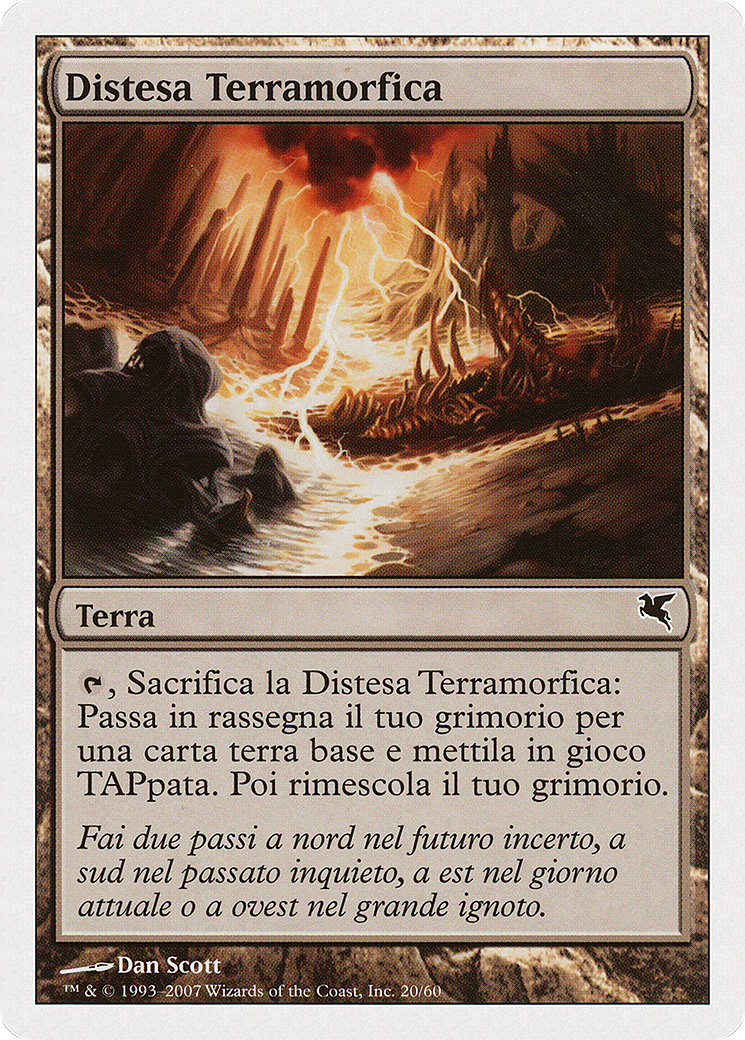 Terramorphic Expanse (Italian) - "Distesa Terramorfica" (L20) (PSAL-L20) - Salvat 2005-1