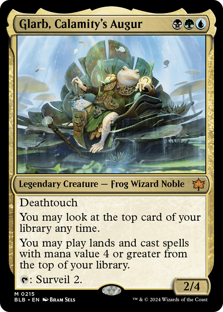 Glarb, Calamity's Augur [Bloomburrow]-1