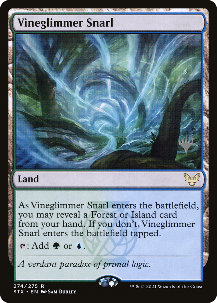 Vineglimmer Snarl (PPSTX-274) - Strixhaven: School of Mages Promos-1