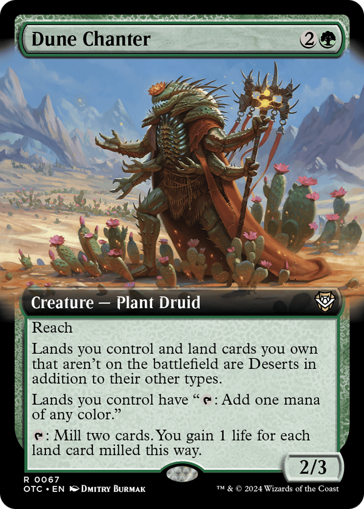 Dune Chanter (Extended Art) [Outlaws of Thunder Junction Commander]-1