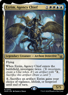 Ezrim, Agency Chief (Promo Pack) [Murders at Karlov Manor Promos]-1