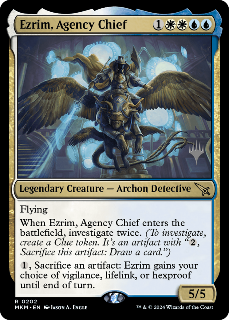 Ezrim, Agency Chief (Promo Pack) [Murders at Karlov Manor Promos]-1
