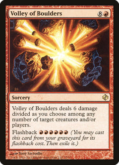 Volley of Boulders [Duel Decks: Venser vs. Koth]-1