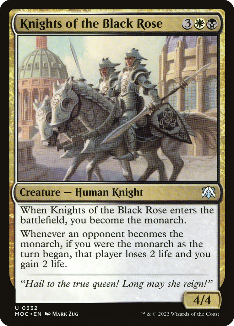 Knights of the Black Rose [March of the Machine Commander]-1