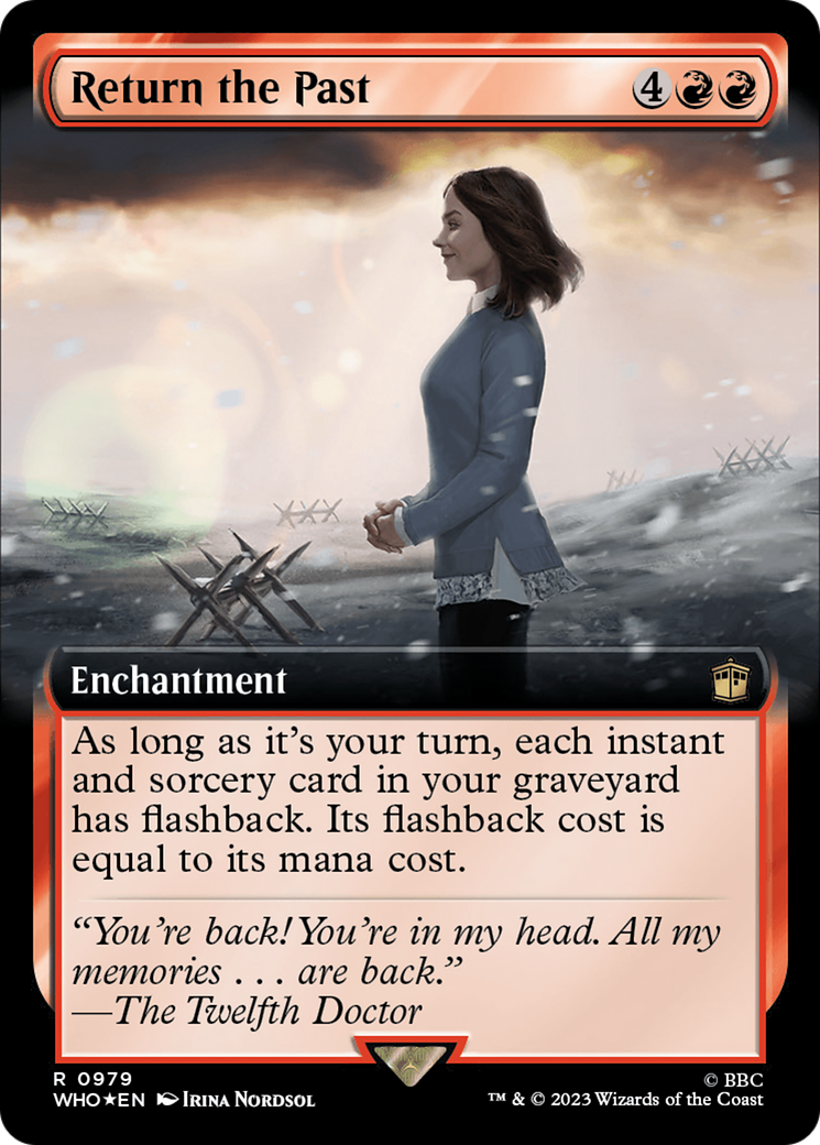 Return the Past (Extended Art) (Surge Foil) [Doctor Who]-1