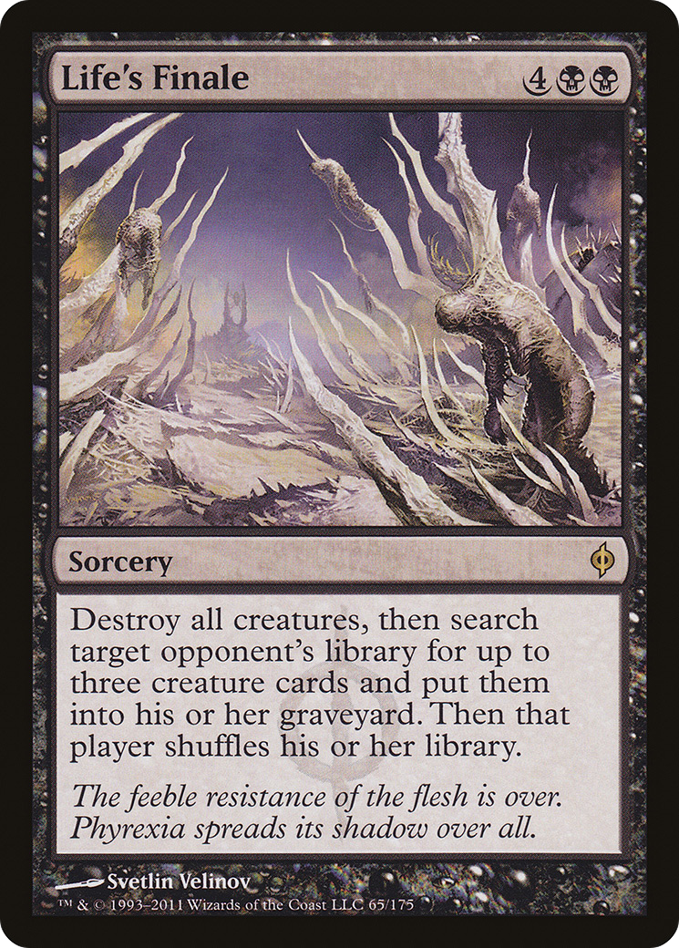 Life's Finale [New Phyrexia]-1
