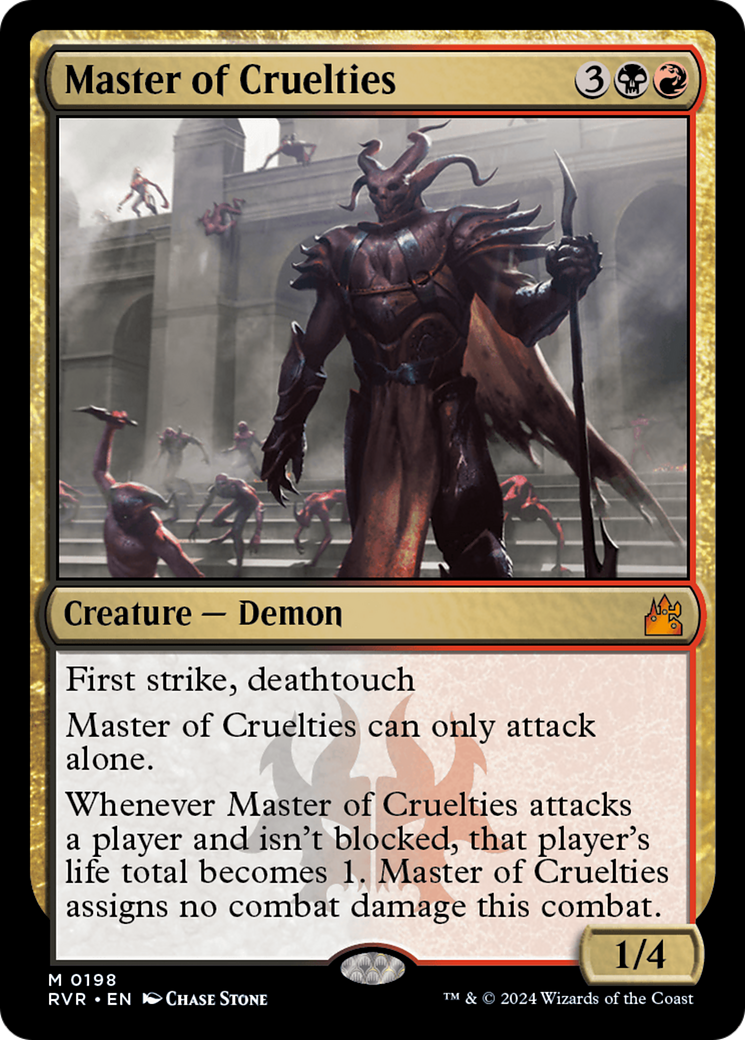 Master of Cruelties [Ravnica Remastered]-1