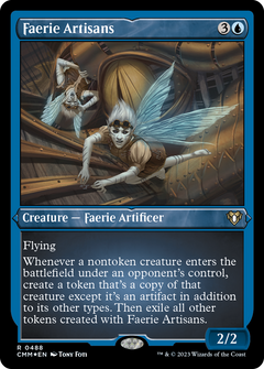 Faerie Artisans (CMM-488) - Commander Masters Etched Foil-1