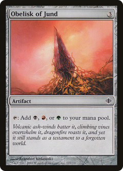 Obelisk of Jund [Shards of Alara]-1