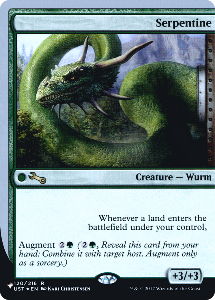 Serpentine (Unfinity Foil Edition) [The List]-1