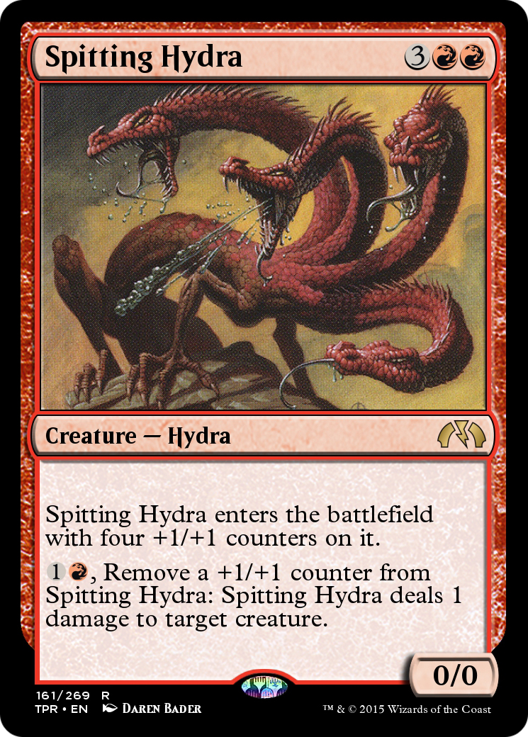 Spitting Hydra (TPR-161) - Tempest Remastered Foil-1