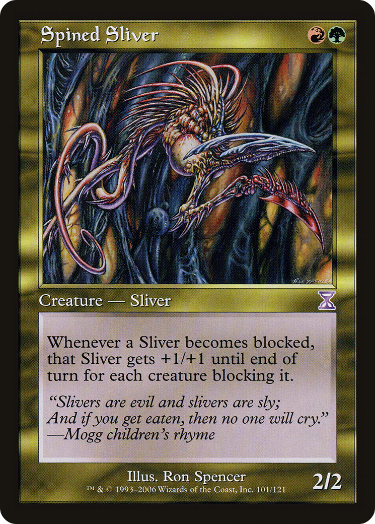 Spined Sliver [Time Spiral Timeshifted]-1