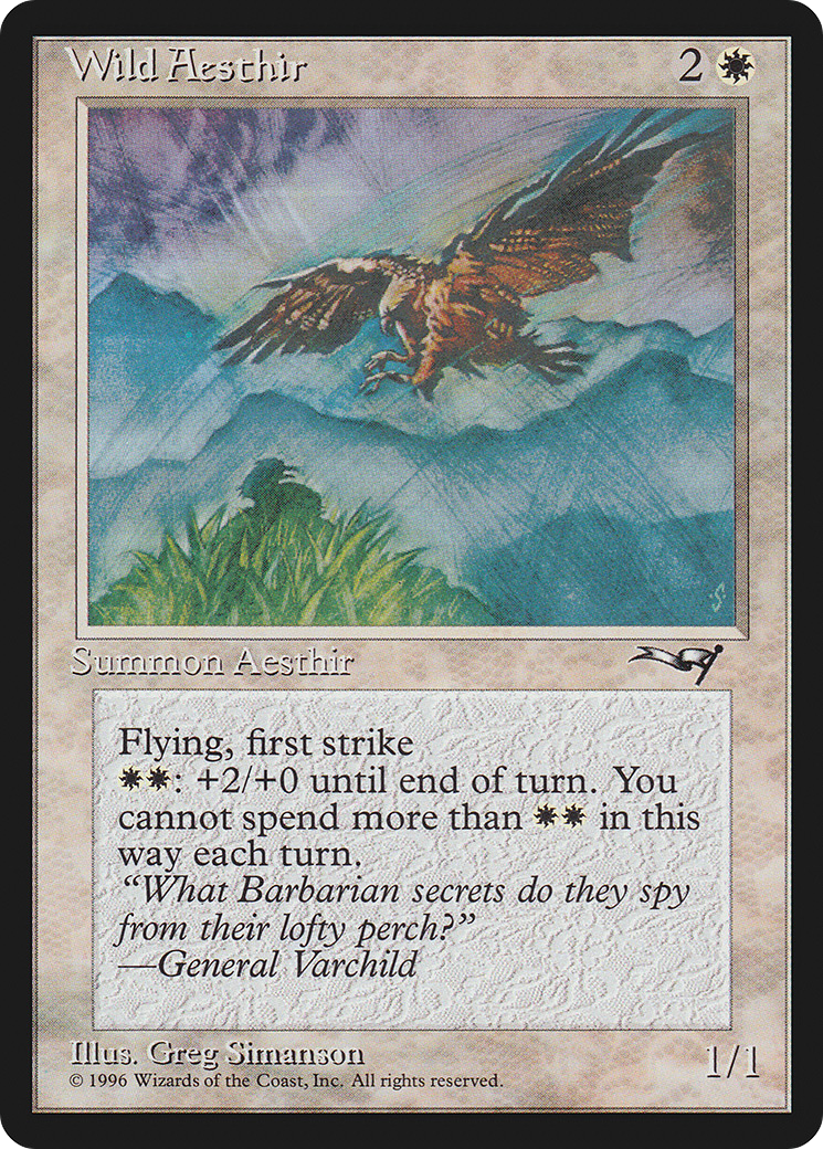 Wild Aesthir (Blue Mountains) (ALL-155) - Alliances-1