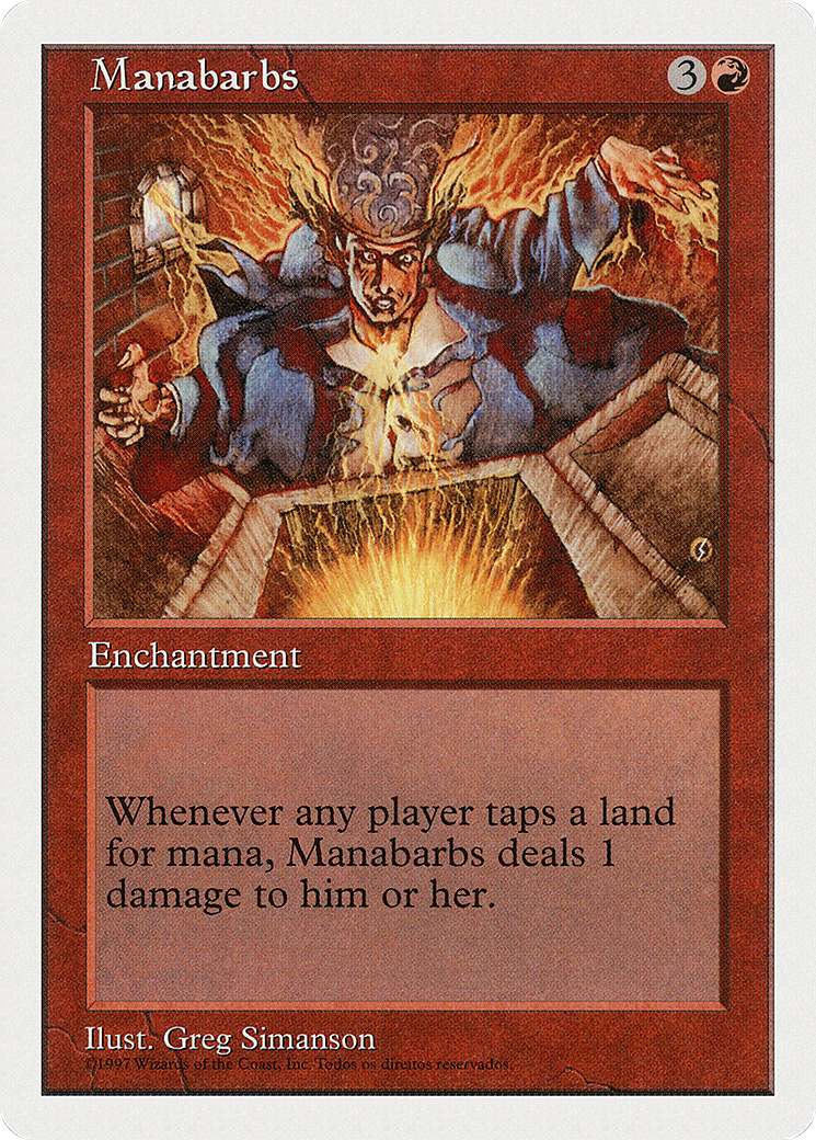 Manabarbs (5ED-250†) - Fifth Edition-1