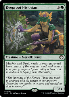Deeproot Historian [The Lost Caverns of Ixalan Commander]-1