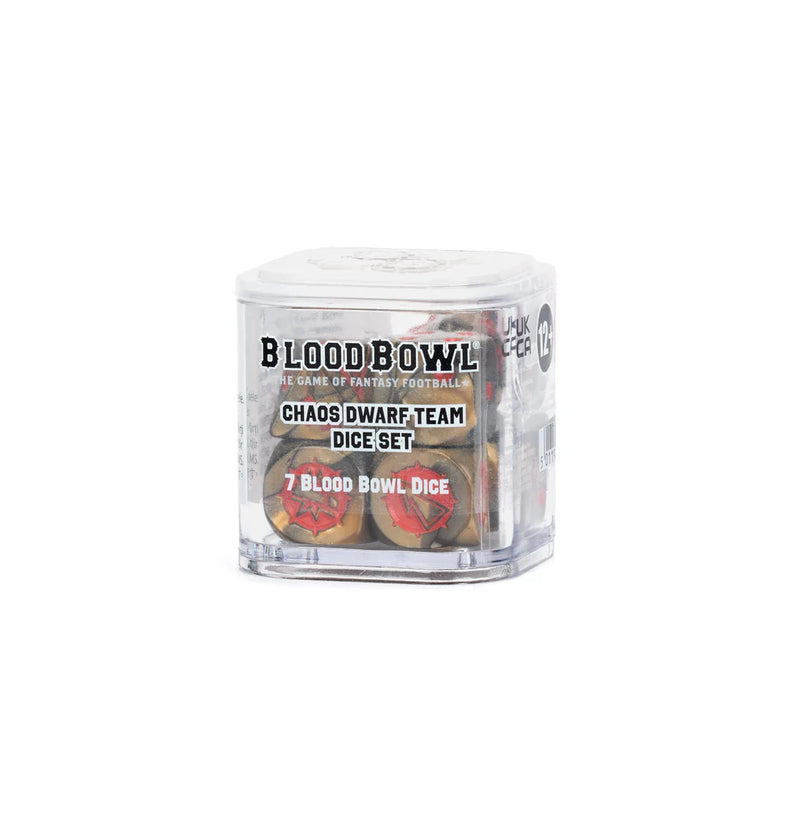 Blood Bowl: Chaos Dwarf Team: Dice set-1