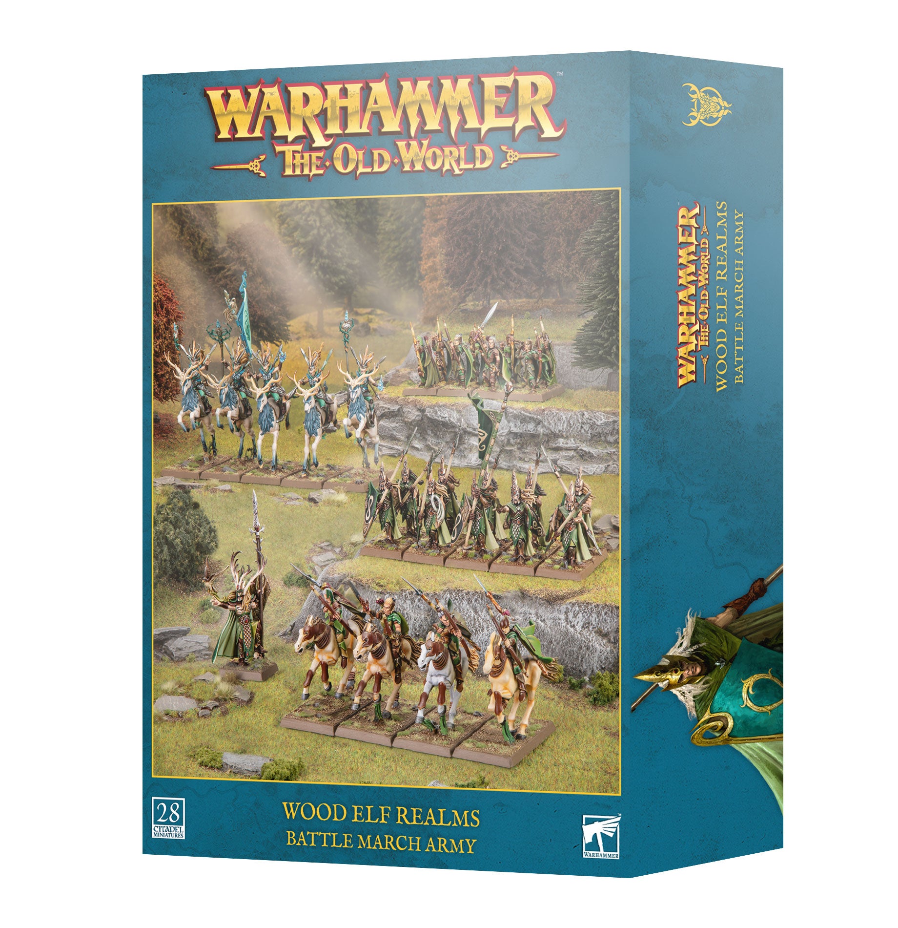 Wood Elf Realms: Battle March Army-1
