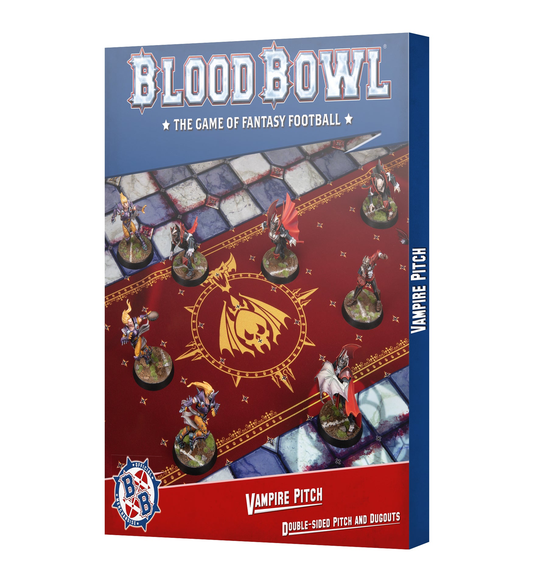 Blood Bowl Vampire Team Pitch & Dugouts-1