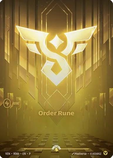 Order Rune (R06b) (R06b) - Unleashed Foil