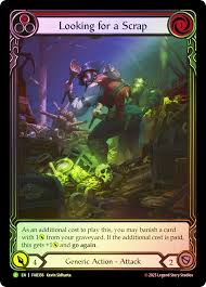 Looking for a Scrap (Red) [FAB356] (Promo)  Rainbow Foil-1