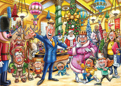 Puzzle - Jumbo - Wasgij Christmas # 21, 2 x 1000pc Puzzles