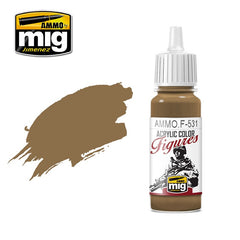 Ammo by MIG -  Figures Paints - Light Brown 17ml