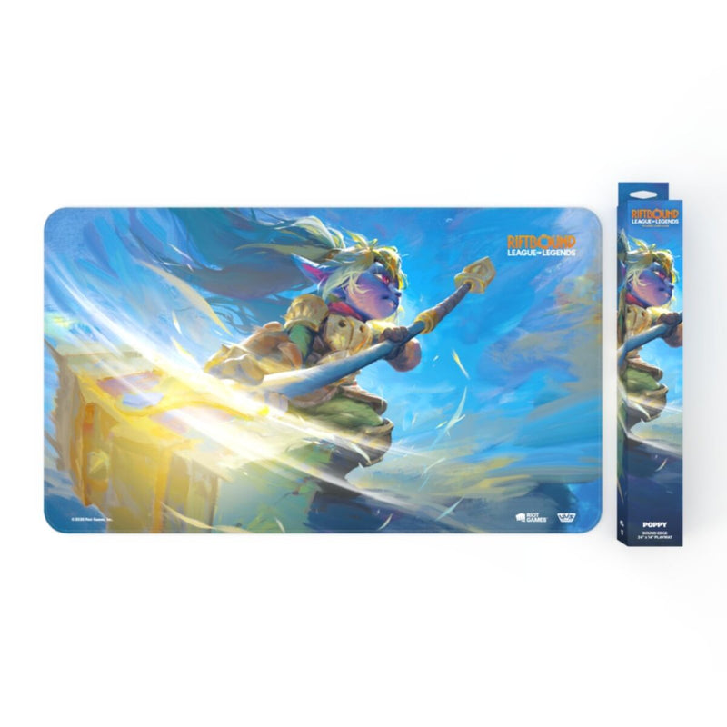 Riftbound – Playmat – Unleashed: Poppy, Keeper of the Hammer-1