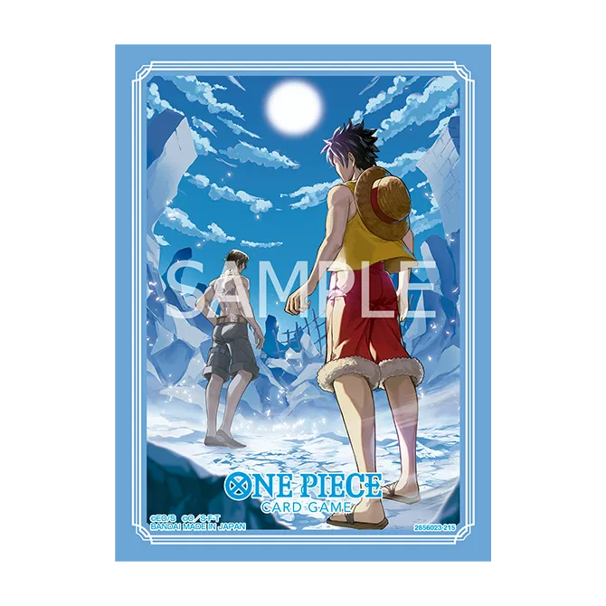 One Piece Card Game: Official Sleeves Set 15: Luffy & Ace-1