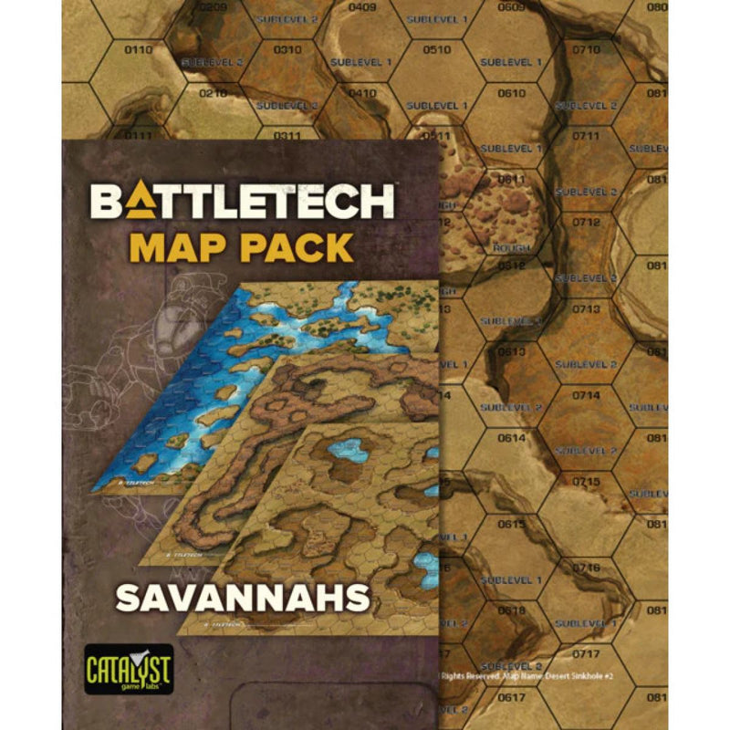 BattleTech: Battletech MapPack Savannah-1