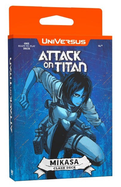 Attack on Titan: Battle for Humanity Clash Deck - Mikasa Ackerman-1
