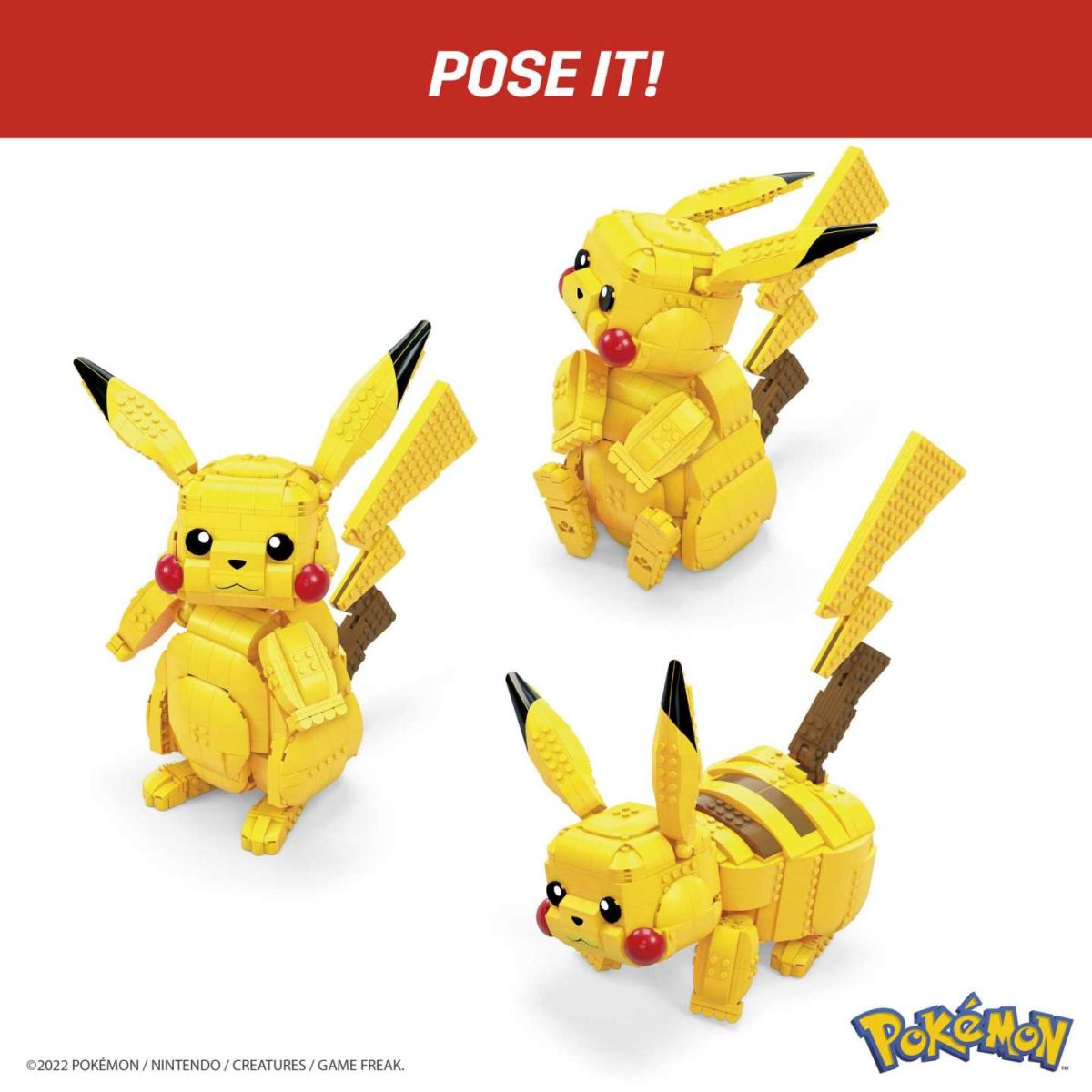 Mega Blocks - Pokemon - Jumbo Pikachu-3