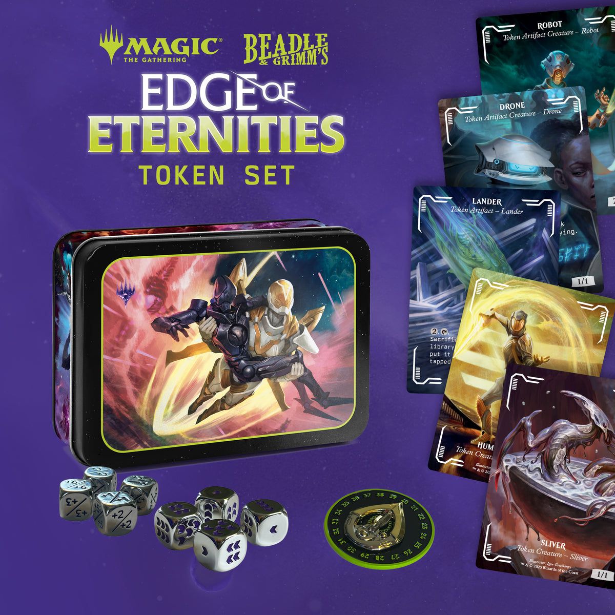 Beadle & Grimm's: Edge of Eternities Token Set-2
