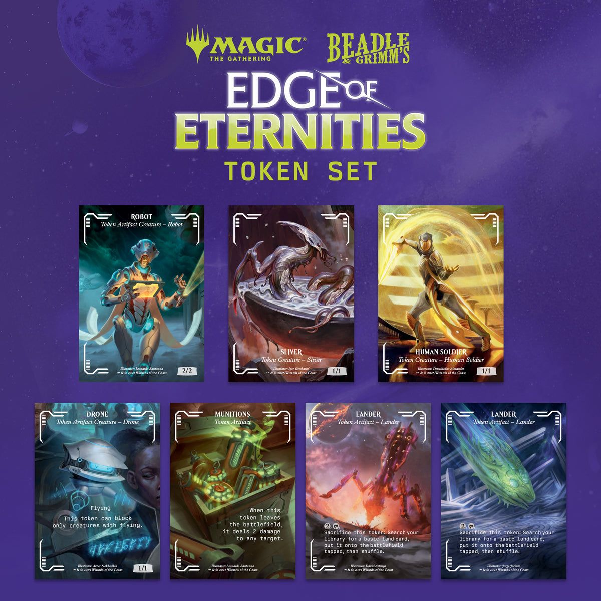 Beadle & Grimm's: Edge of Eternities Token Set-6