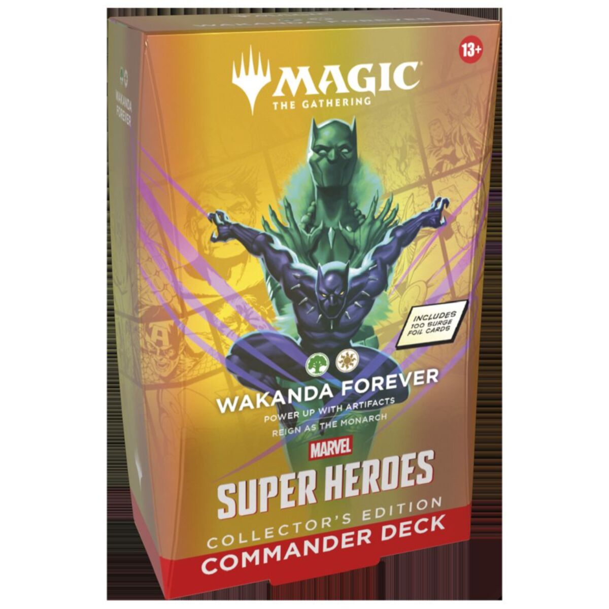 Marvel Super Heroes Collector Commander Deck - Wakanda Forever-1
