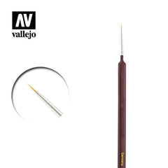 Vallejo Brushes - Triangular handle Toray Brush No.3/0-1