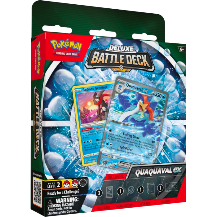 Pokemon - Quaquaval ex Deluxe Battle Deck-1