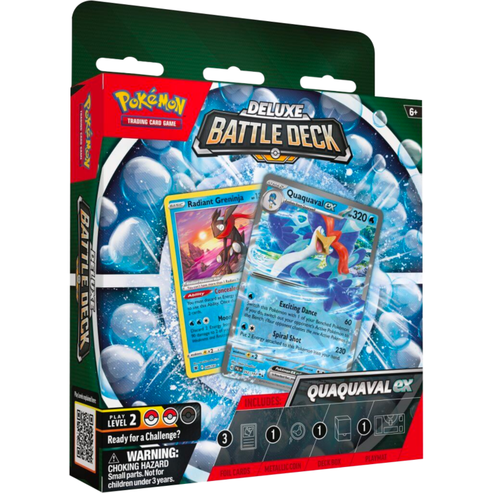 Pokemon - Quaquaval ex Deluxe Battle Deck